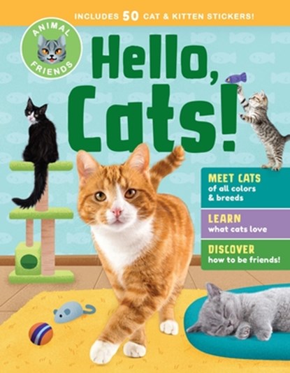 Animal Friends: Hello, Cats!, Editors of Storey Publishing - Gebonden - 9781635869200