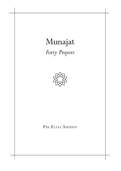 Munajat, Pir Elias Amidon - Paperback - 9781635872330