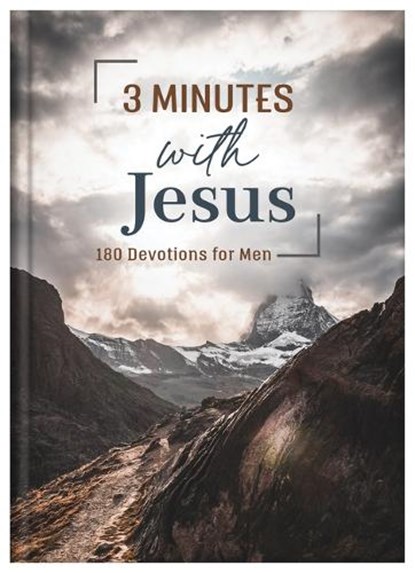 3 Minutes with Jesus: 180 Devotions for Men, Tracy M. Sumner - Gebonden - 9781636095769
