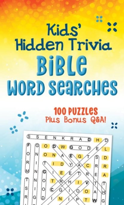 Kids' Hidden Trivia Bible Word Searches, Compiled by Barbour Staff - Paperback - 9781636097565