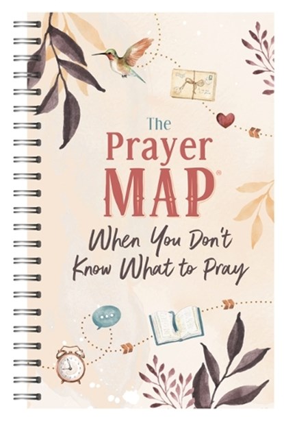 The Prayer Map: When You Don't Know What to Pray, Compiled by Barbour Staff - Paperback - 9781636098708