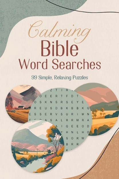 Calming Bible Word Searches, Compiled by Barbour Staff - Paperback - 9781636099163