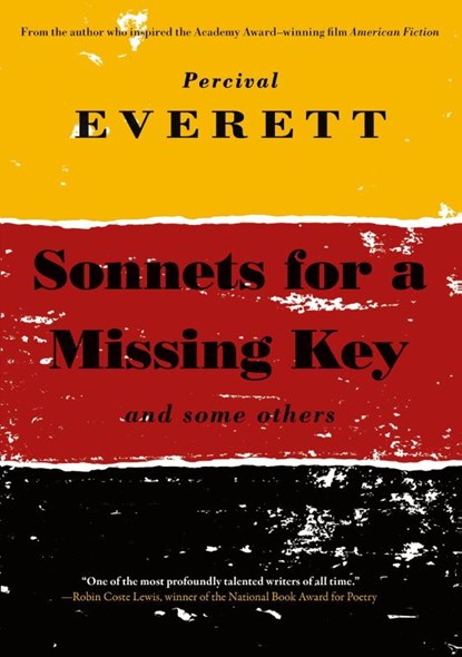 Sonnets for a Missing Key, Percival Everett - Paperback - 9781636281667