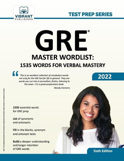 GRE Master Wordlist, Vibrant Publishers - Paperback - 9781636510835