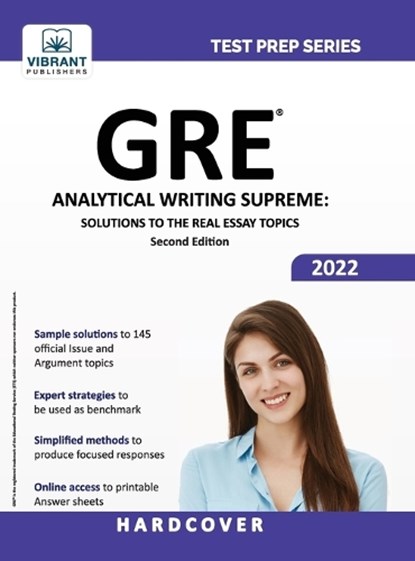 GRE Analytical Writing Supreme, PUBLISHERS,  Vibrant - Gebonden - 9781636510897