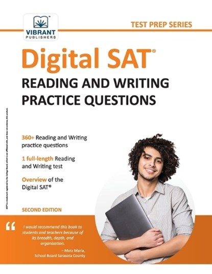 Digital SAT Reading and Writing Practice Questions, Vibrant Publishers - Paperback - 9781636511887