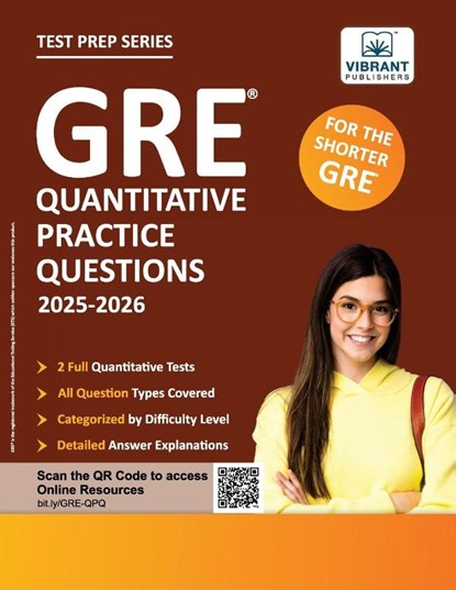 GRE Quantitative Practice Questions, Vibrant Publishers - Paperback - 9781636514406