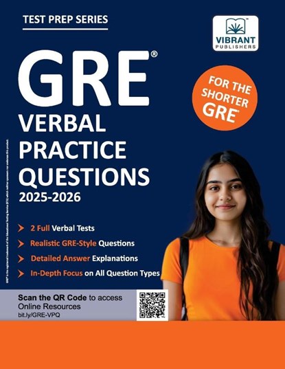 GRE Verbal Practice Questions, Vibrant Publishers - Paperback - 9781636514413