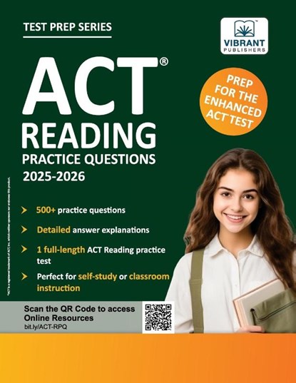 ACT Reading Practice Questions, Vibrant Publishers - Paperback - 9781636515670