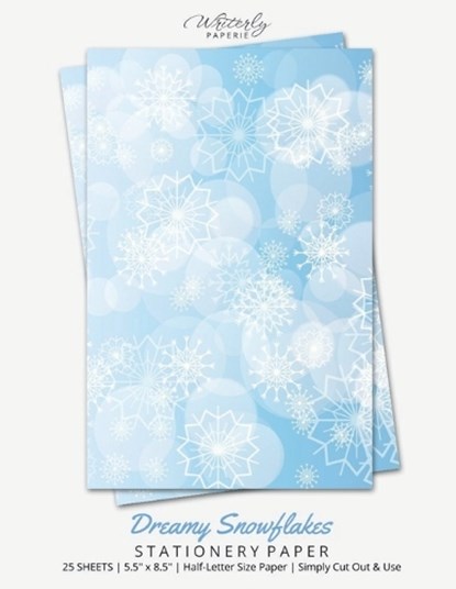 Dreamy Snowflake Stationery Paper, Writerly Paperie - Paperback - 9781636572499