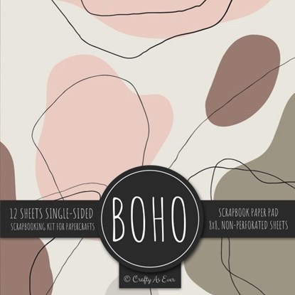 Boho Scrapbook Paper Pad, Crafty as Ever - Paperback - 9781636572529