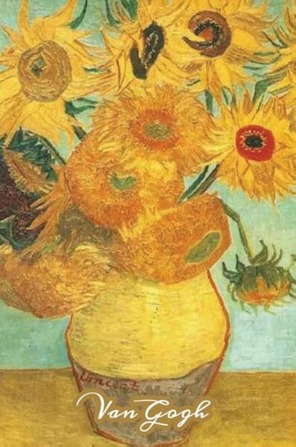 Vase with Twelve Sunflowers Van Gogh Note Book, Sketchlogue - Gebonden - 9781636573403