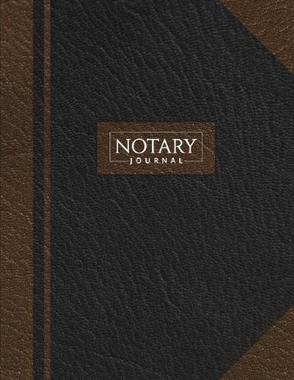 Notary Journal, Notes for Work - Paperback - 9781636573472