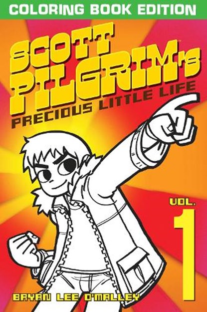 Scott Pilgrim's Precious Little Life Coloring Book, Bryan Lee O’Malley - Paperback - 9781637154939