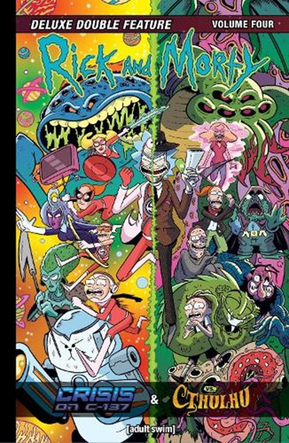 Rick and Morty Deluxe Double Feature Vol. 4, Stephanie Phillips ; Jim Zub - Gebonden - 9781637155004