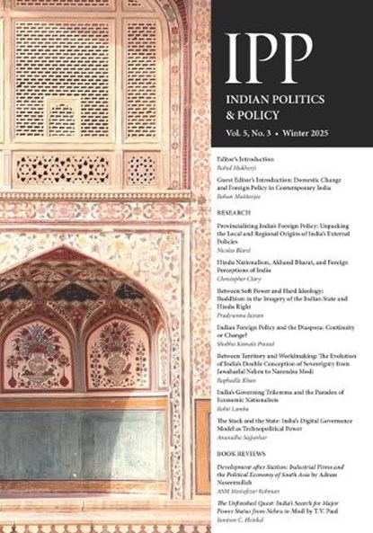 Indian Politics & Policy, Rahul Mukherji - Paperback - 9781637235485