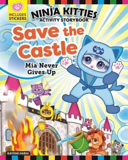 Ninja Kitties Save the Castle Activity Storybook, Rob Hudnut ; Kayomi Harai - Ebook - 9781637411834