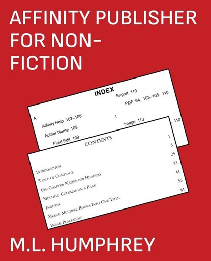 Affinity Publisher for Non-Fiction, M L Humphrey - Paperback - 9781637440223