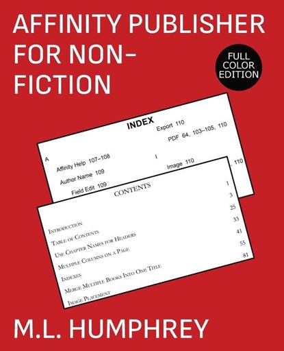 Affinity Publisher for Non-Fiction, M L Humphrey - Paperback - 9781637440711