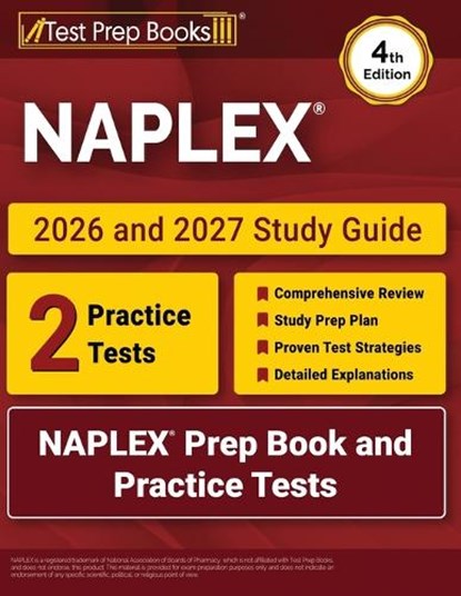 NAPLEX 2026 and 2027 Study Guide, Lydia Morrison - Paperback - 9781637751107
