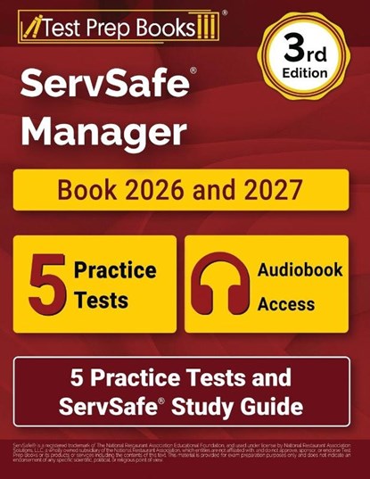 ServSafe Manager Book 2026 and 2027, Lydia Morrison - Paperback - 9781637751558