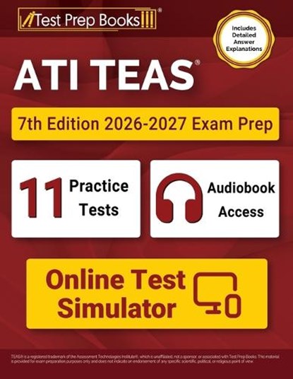 ATI TEAS 7th Edition 2026-2027 Exam Prep, Lydia Morrison - Paperback - 9781637756409