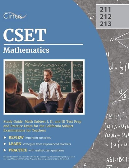 CSET Mathematics Study Guide, Cox - Paperback - 9781637980804
