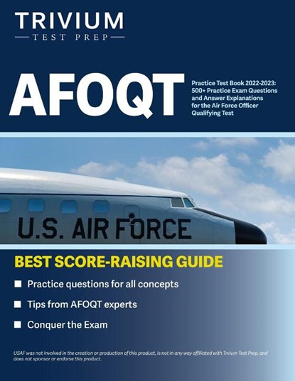 AFOQT Practice Test Book 2022-2023, Simon - Paperback - 9781637980903