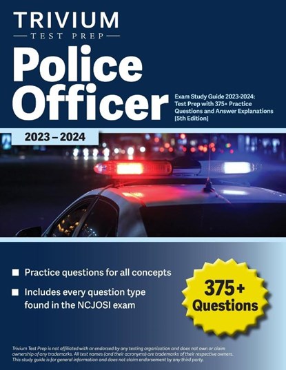 Police Officer Exam Study Guide 2023-2024, Elissa Simon - Paperback - 9781637982761