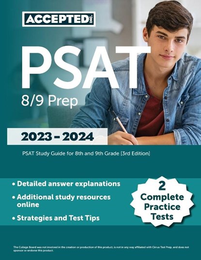 PSAT 8/9 Prep 2023-2024, Jonathan Cox - Paperback - 9781637983164