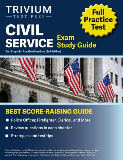 Civil Service Exam Study Guide, Elissa Simon - Paperback - 9781637983669
