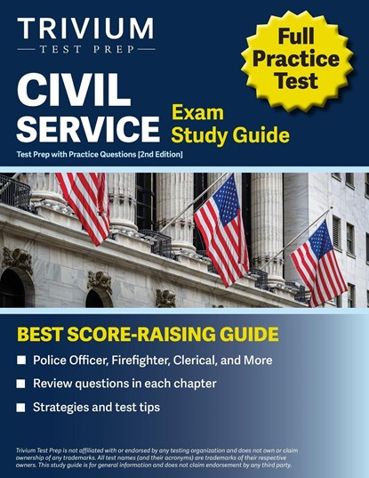 Civil Service Exam Study Guide, Elissa Simon - Paperback - 9781637983669