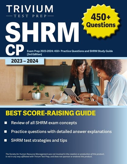 SHRM CP Exam Prep 2023-2024, Elissa Simon - Paperback - 9781637983928