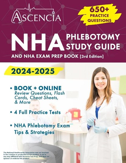 NHA Phlebotomy Study Guide 2024-2025, Jeremy Downs - Paperback - 9781637987841