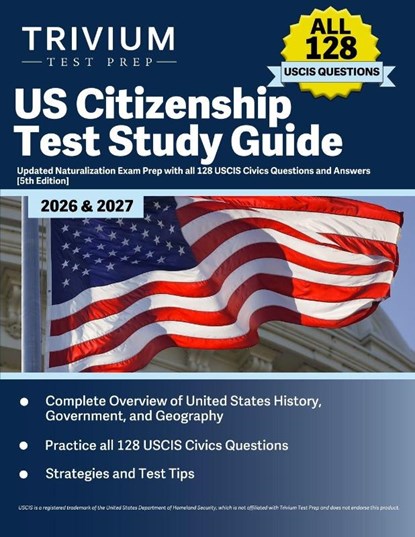 US Citizenship Test Study Guide 2026 and 2027, B. Hettinger - Paperback - 9781637988121