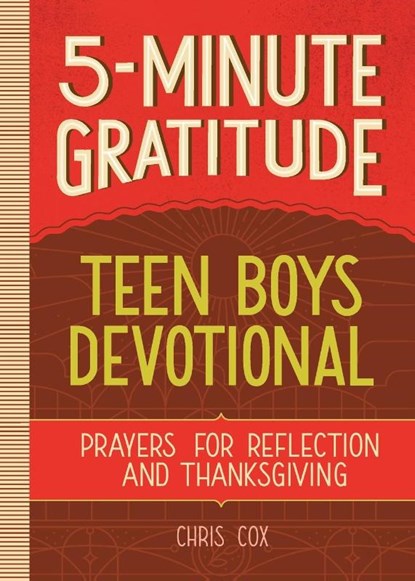 5-Minute Gratitude, Chris Cox - Paperback - 9781638078043