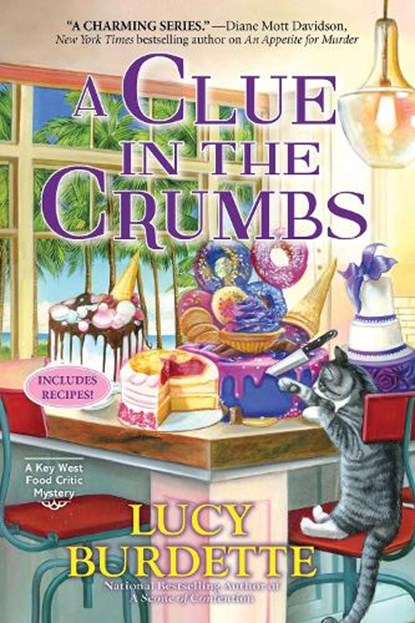 A Clue in the Crumbs, Lucy Burdette - Paperback - 9781639106714