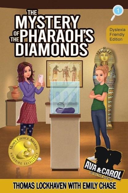The Mystery of the Pharaoh's Diamonds (Book 1) - Dyslexia-Friendly Edition, Thomas Lockhaven ; Emily Chase - Paperback - 9781639111794