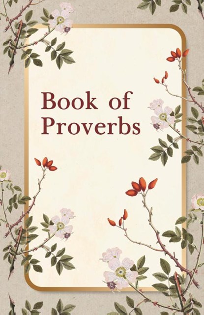 Book of Proverbs Paperback, King James Bible - Paperback - 9781639230907