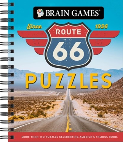 Brain Games - Route 66 Puzzles: More Than 140 Puzzles Celebrating America's Famous Road, Publications International Ltd - Gebonden - 9781639387922