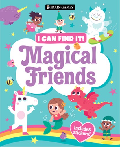 Brain Games - I Can Find It!: Magical Friends - Includes Stickers!, Publications International Ltd - Gebonden - 9781639387953