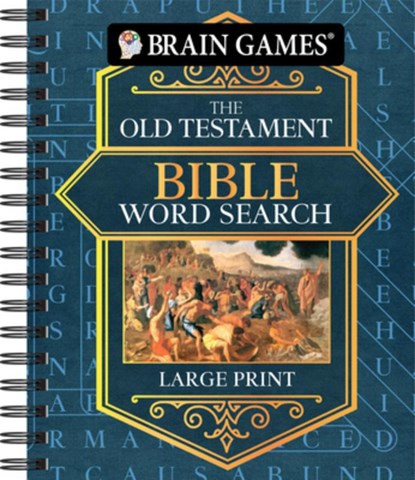 Brain Games - Bible Word Search: The Old Testament - Large Print, Publications International Ltd - Gebonden - 9781639388585