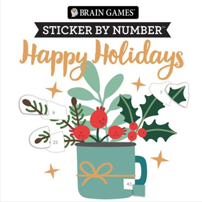 Publications International Ltd: Brain Games - Sticker by Num, Publications International Ltd - Paperback - 9781639388974