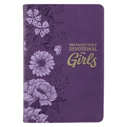 Pocket Bible Devotional for Girls Faux Leather, Christianart Gifts - Gebonden - 9781639521364