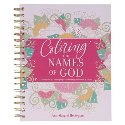 Coloring Devotional Names of God Wirebound, Christian Art Gifts - Gebonden - 9781639527663