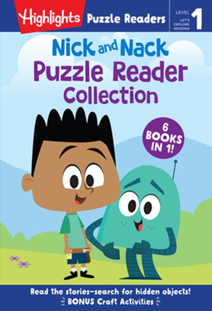 Nick and Nack Puzzle Reader Collection: Level 1 6-In-1 Beginner Story Collection for Kids Learning to Read, Practice New Reading Skills and Sight Word, Brandon Budzi - Gebonden - 9781639623082