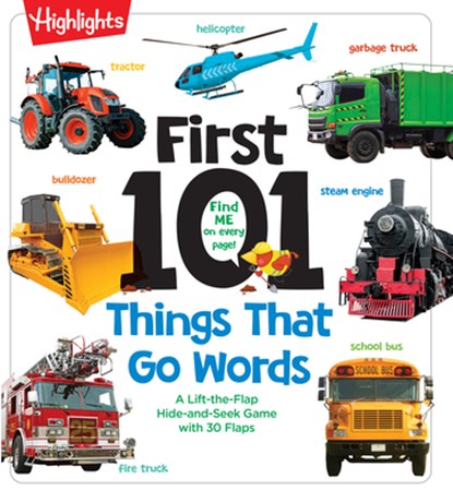 First 101 Things That Go Words, Highlights - Gebonden - 9781639623372