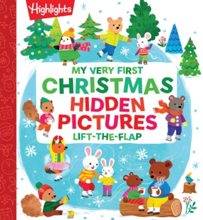 My Very First Christmas Hidden Pictures Lift-The-Flap: Christmas Lift-A-Flap Board Book with Hidden Pictures Puzzles for Babys First Christmas Gift, Highlights - Gebonden - 9781639624492