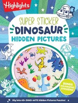 Super Sticker Dinosaur Hidden Pictures - Highlights - 9781639625680