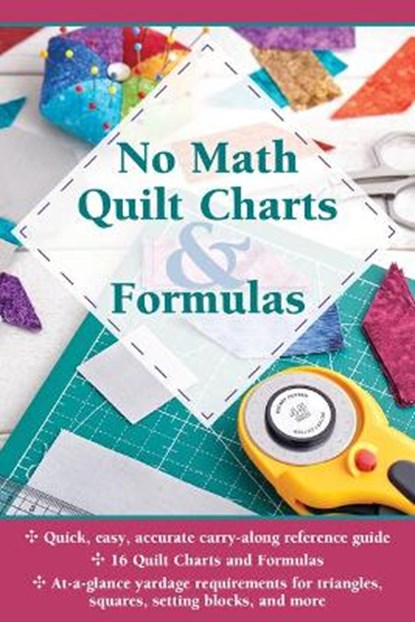No Math Quilt Charts & Formulas, Editors at Landauer Publishing - Paperback - 9781639810109